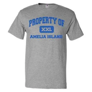 Property of Amelia Island T shirt Funny Tee - Picture 1 of 2