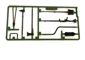 RC Tank 1/16 2.4Ghz HengLong German King Tiger Tool Hammer Shovel Axe Spare Part - Picture 1 of 2
