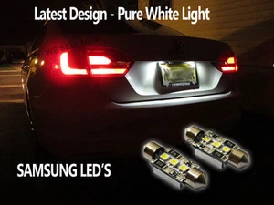 3 SMD LED 36mm 239 272 CANBUS CXENON WHITE NUMBER PLATE LIGHT BULB Cayenne 911 - Picture 1 of 2