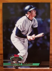 2024 Topps Stadium Club Mickey Mantle #136 Short Print (SP) Design Variation - Picture 1 of 2