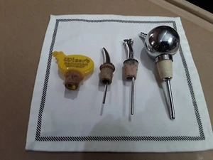 Vintage Whiskey Pour Spouts Wisers Liqueur Old Bar Equipment Bar Accessories - Picture 1 of 2