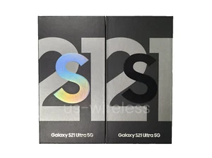 New Sealed Samsung Galaxy S21 Ultra 5G 128/256/512GB G998U FACTORY UNLOCKED - Picture 1 of 9