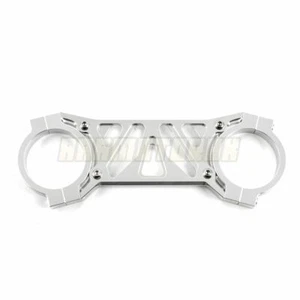 Soporte estabilizador de horquilla delantera plateado para Honda VFR750 RC24 RC26 1986 1987 - Imagen 1 de 5
