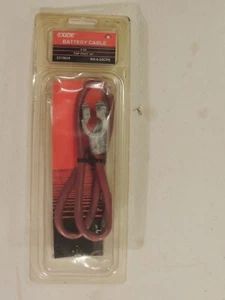 Exide Battery Cable 6 Gauge Top Post 24" Long 2310624 BA-6-24CPE Red - Picture 1 of 2