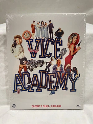 VICE ACADEMY COLLECTION 1-3 Limited Edition Blu-ray Slipcover REGION FREE - NEW - Image 1 of 2