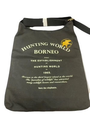 Bolso de Mano HUNTING WORLD Negro USADO Y0216-40 Foto 1 de 4