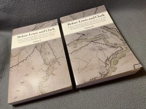 Before Lewis And Clark Volumes I & II A. P. Nasatir 1990 Trade Paperback VG+Cond - Imagen 1 de 18