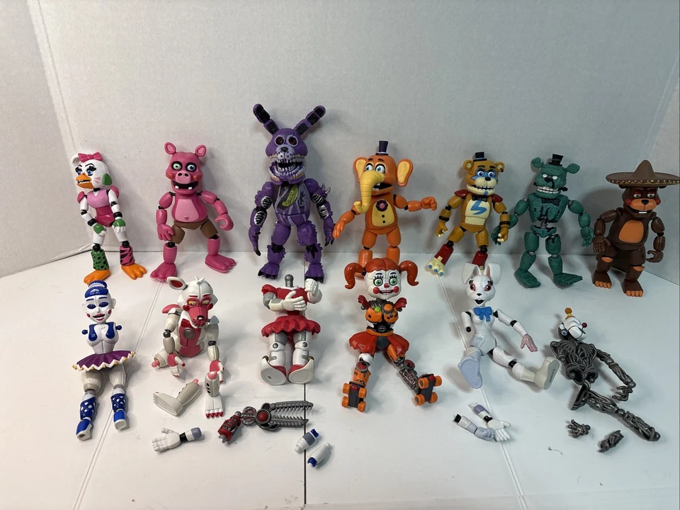 "Five Nights At Freddys FNAF FUNKO 6"" Figuras Piezas y Piezas Lote Mixto" Foto 1 de 4