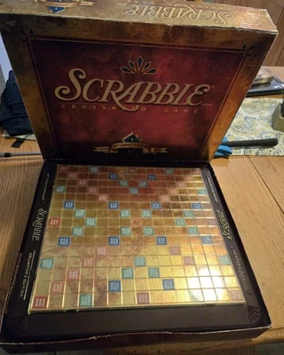 Milton Bradley Scrabble 50th Anniversary Collector's Edition Game - complete - Image 1 of 4