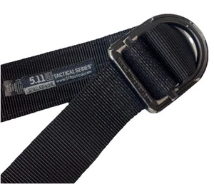 511 Tactical Series Cintura Nylon Nero 59405 XL 40-42” St Fibbia Acciaio Regolabile - Foto 1 di 17