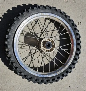 Kawasaki KX65 KX 65 OEM Front Rim Wheel Tire - Foto 1 di 4