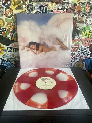 KATY PERRY Teenage Dream 2LP VG++ RED/WHITE PINWHEEL VINYL - Image 1 of 2