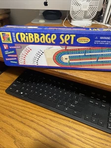 Cribbage Deluxe Set in blauer Sammlerdose aus Pavillon 1999 #631A - offene Box - Bild 1 von 6