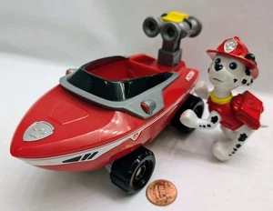 Paw Patrol.Sea Transforming.MARSHALL Vehicle speed Boat & Figure.land.ship.fire - Picture 1 of 4