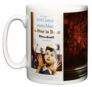 Póster y escena de A Star is Born, taza de té musical clásica de 1954 de Judy Garland - Imagen 1 de 4