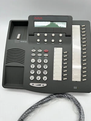 NEW Avaya 6424D+M Digital Office Business Speaker Display Phone Grey - Image 1 of 4