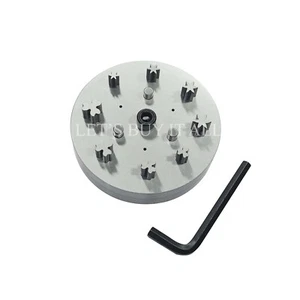 Cortador de disco 2 formas de flores diferentes - 3 pétalos y 6 pétalos forma de flor - 9 a 15 mm - Imagen 1 de 2