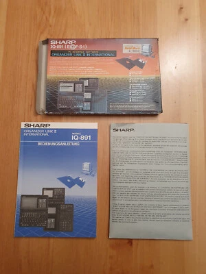SHARP IQ891 / Software zur Datenübertragung Datenbank zum PC / Z5000 / IQ7000 - Bild 1 von 4