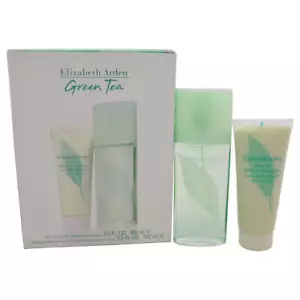Green Tea by Elizabeth Arden for Women - 2 Pc Gift Set 3.3oz Scent Spray, 3.3... - Picture 1 of 1