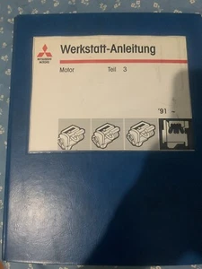 Carpeta Manuales De Taller Mitsubishi - Imagen 1 de 8