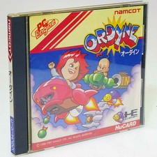 ORDYNE NEC PC-Engine PCE HU-CARD Japan Import TG-16 namcot Shooter NTSC Complete