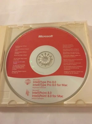 Microsoft Intellipoint Intellitype 8.0 PC & Mac Install Tastatur / Maus Software - Bild 1 von 4