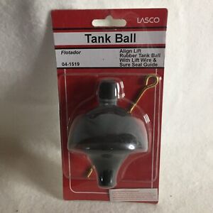 Lasco 041519 Toilet Tank Ball With Lift Wire & Sure Seal Guide  NEW Sealed