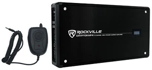 Rockville KRYPTON MF4 2400w Peak / 600w RMS 4 Channel Marine Amplifier Boat Amp - Picture 1 of 10