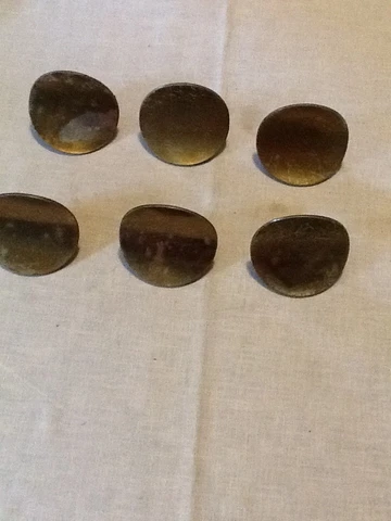 6 VINTAGE OVAL CONTEMPORARY 2 SCREW 3 INCH DRAWER KNOBS PULLS 61923a Cover