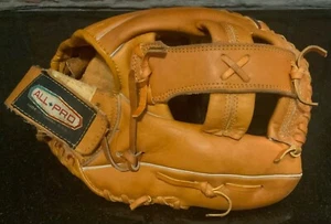 All-Pro RHT Baseball Glove LLV-1396 11.5” Vintage Top Grain Leather K Leaguer - Picture 1 of 7