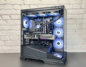 RTX 5070 TI Ryzen 7800X3D 32GB DDR5 2TB M.2 Win 11 Pro Gaming PC - Picture 1 of 10