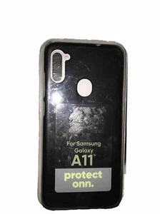 Onn Protect Slim Phone Case for Samsung Galaxy A11 w/ 4' Drop Protection - Picture 1 of 2