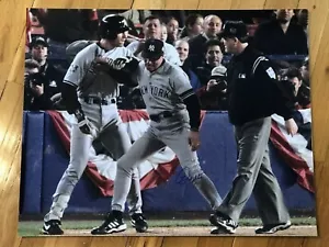 LEE MAZZILLI FIRMATA NEW YORK YANKEES 16X20 FOTO CALMANTE UN HOT PAUL O'NEILL - Foto 1 di 3