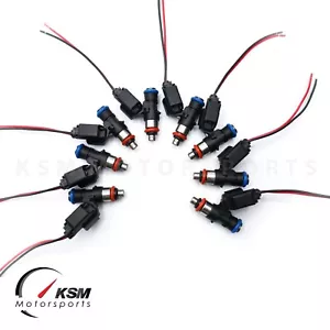 8 INYECTORES DE ALTA IMPEDANCIA AJUSTE BOSCH 95LB 1000CC GEN3 LSA LS7 LS3 GM FORD E85 - Imagen 1 de 12