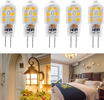 5*G4 LED Bulb Halogen Replacement For RV Boats Landscape Path Step Cabinet Light - Image 1 of 4