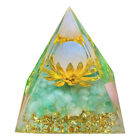 Natural Stone Orgonite Pyramid Crystals Orgone Energy Healing Reiki Ornaments