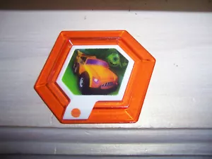 Monsters Inc Mike's New Car Disney Infinity 1.0 Power Disc Holographic - Picture 1 of 3