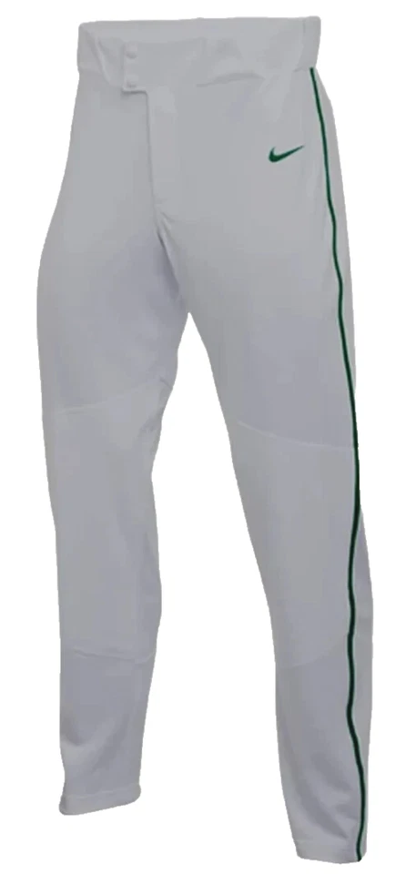 Nike Boys Vapor Select Long Baseball Pants Gray-Royal Piping & Swoosh. Size LG