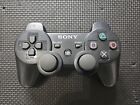 Black PS3 Controller Sony Playstation 3 OEM Dualshock 3 Sixaxis Tested Genuine