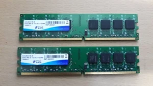 Ram n. 2 banchi ADATA da 1 giga cad.ddr 2 800 (5) 1GX16U - Foto 1 di 2