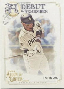 FERNANDO TATIS JR 2020 Topps Allen & Ginter DEBUT to REMEMBER - PADRES - #DTR-28 - Imagen 1 de 1