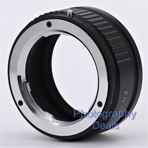 MD to Z Lens Adapter Ring For Minolta MD Mount Lens to for Nikon Z ZFC Camera