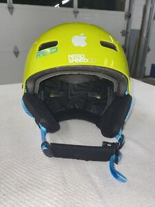 RED TRACE II Snowboard Ski Helmet Green Adult Size 59-61 L