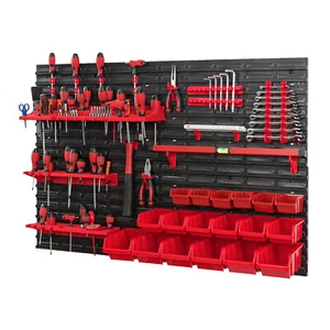Lagersystem Wandregal Werkzeugwand 1152 x 780 Stapelboxen Werkzeughaltern  - Bild 1 von 12