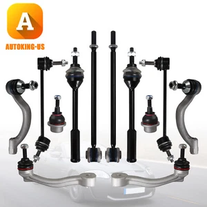 Front & Rear Suspension Sway Bar Links Tie Rods & Ball Joint Kit 12p for Jaguar - Foto 1 di 11