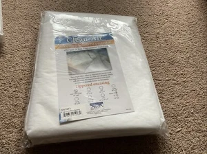 Clean-Air Box spring Mattress Protector New Twin Xl Long - Picture 1 of 5