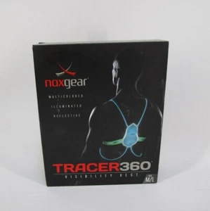 Noxgear Tracer 360 Visibility Multicolor Reflective LED Running Vest Size - M/L - Picture 1 of 4