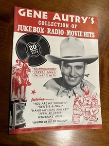 Gene Autry Collection of Jukebox Radio Move Hits Songbook 1945 - Picture 1 of 5