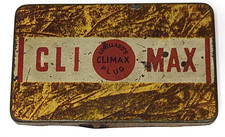 VTG Lorillard's Climax Plug Grand Old Chew 1 Ounce Tobacco Tin Case Empty KP23