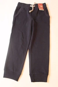 Arizona Boy's Navy Blue Fleece Pants Knit Sweatpants Boy Size 5 NEW - Picture 1 of 3